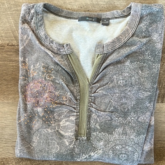 Lot of size M long sleeve shirts Apt. 9, Susan Lawrence & Ecit USA - Picture 5 of 13